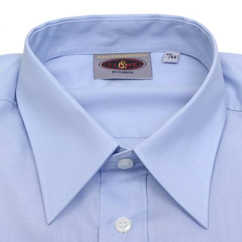 Diensthemd, 1/2 Arm imperialblau