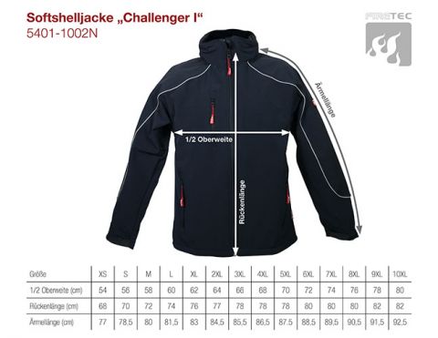 Softshelljacke Challenger I