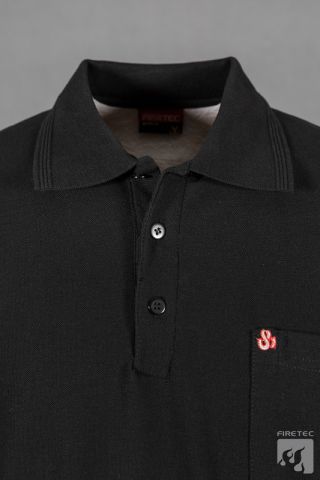 Polo-Shirt schwarz 1/2 Arm