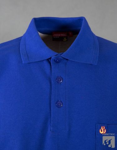 Polo-Shirt royal 1/1 Arm