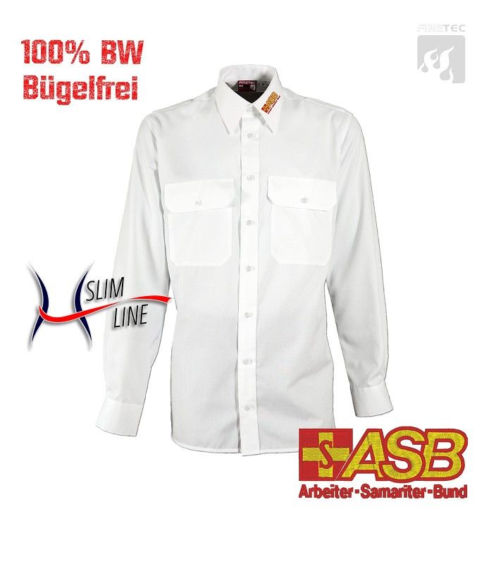 Diensthemd SLIM, Fb. Weiß, 1/1-Arm