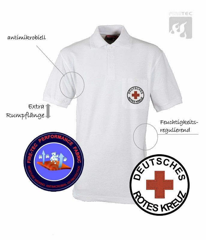 Polo-Shirt Fire-Tec 1/2 Arm