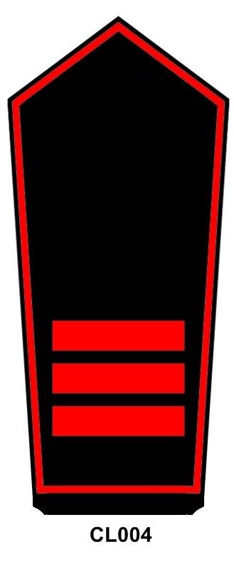 Schulterstück Hauptbrandmeisterin-Brandmeister