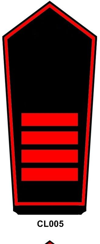 Schulterstück Hauptbrandmeisterin-Brandmeister