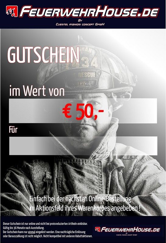 € 50,- Geschenk-Gutschein