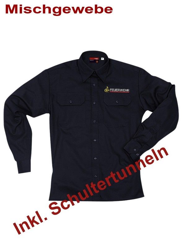 Diensthemd BaWü 1/1 Arm m. Stick Signet