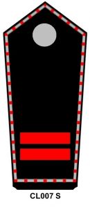 Schulterstück "Oberbrandmeisterin-Brandmeister"