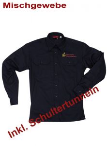 Diensthemd, 1/1 Arm Baden-Württemberg m. Stick Ortsname